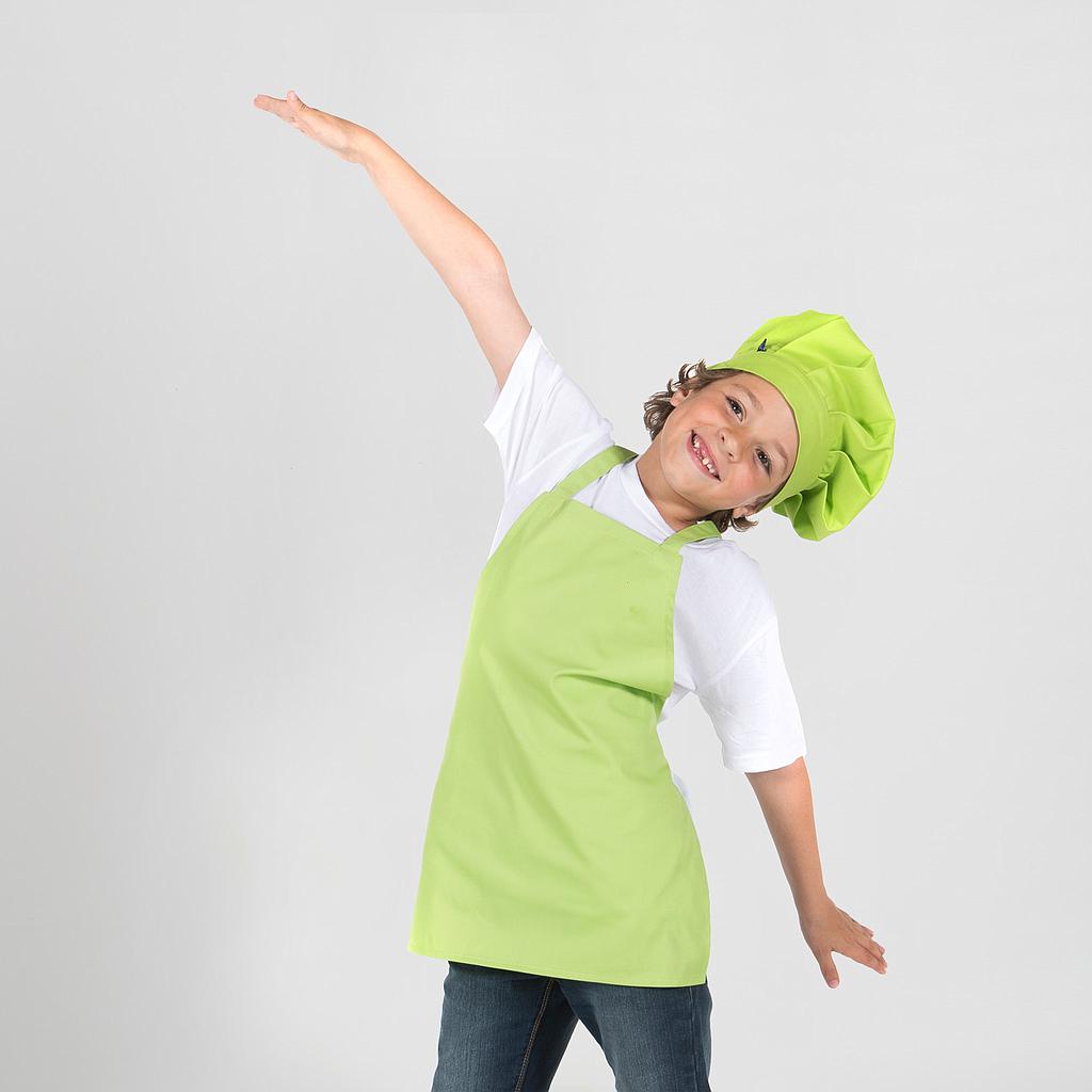 111800-127 - DELANTAL INFANTIL PETO PISTACHO