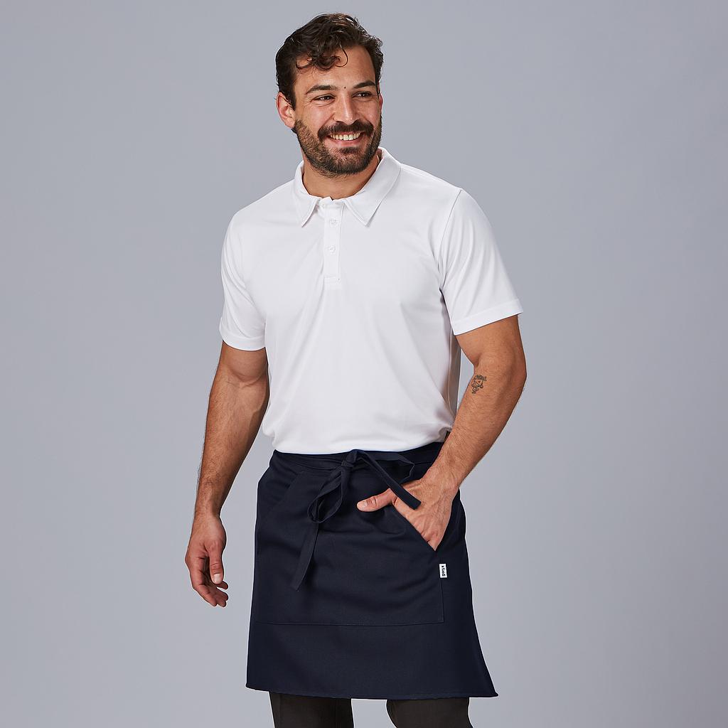 117100-596 - DELANTAL SIN PETO Y BOL 50X75 CM SARGA POLIÉSTER AZUL NAVY