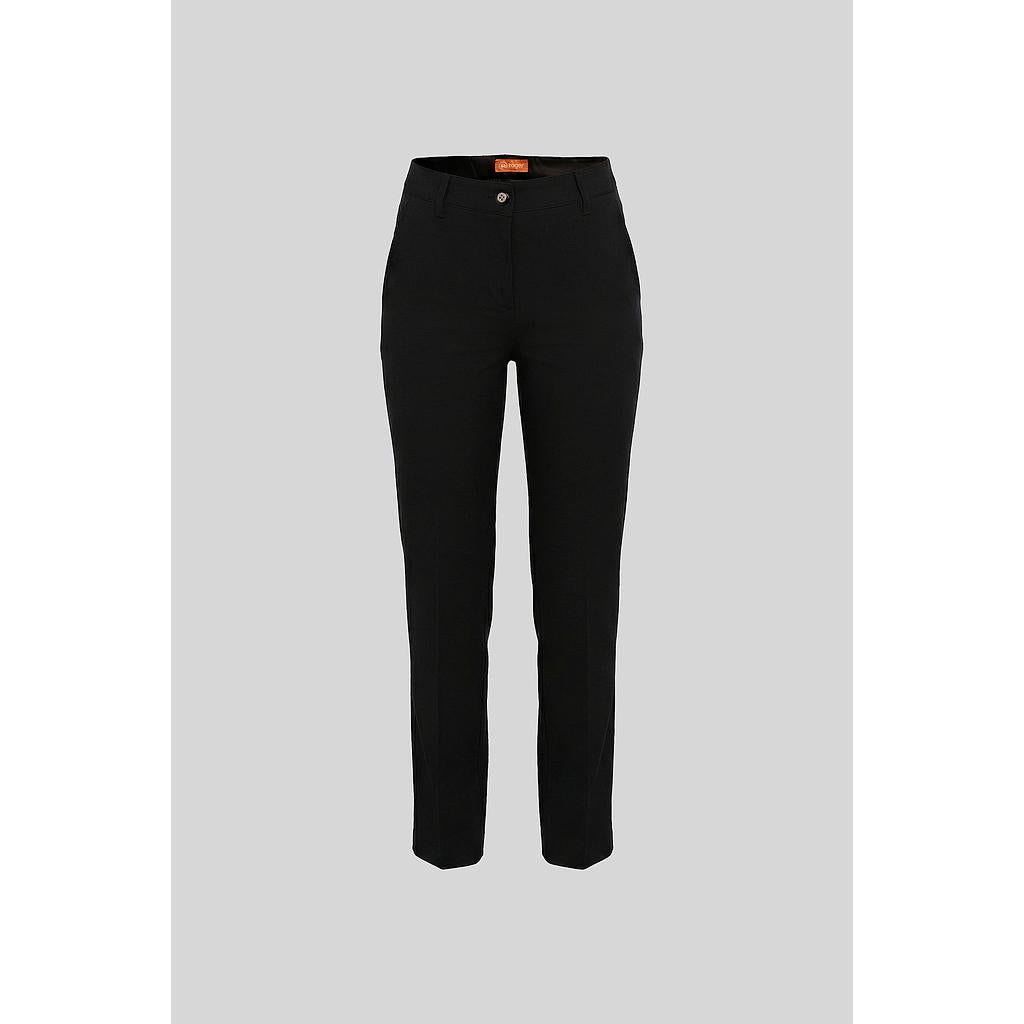 138131-07 - PANTALÓN PITILLO TIRO MEDIO MUJER DELTA NEGRO