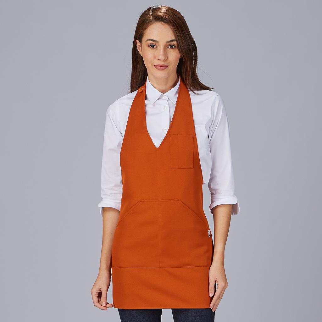 182200-619 - DELANTAL BISTRO SARGA POLIESTER 80X65 CM CALDERA