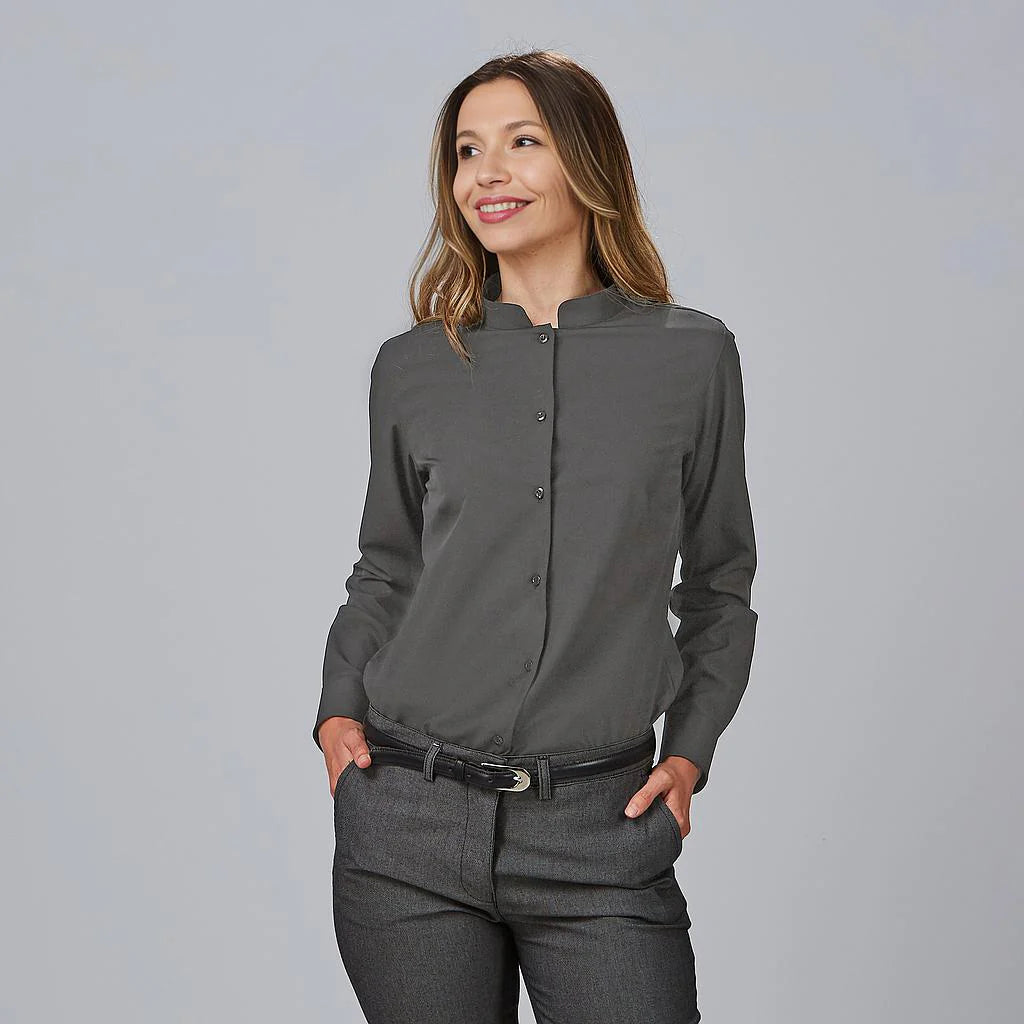 240012-109 - CAMISA MUJER GIULIA GRIS