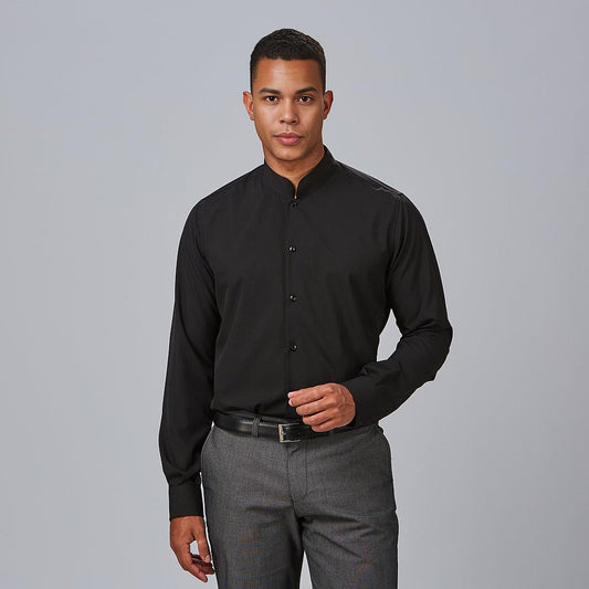 260019-001 - CAMISA HOMBRE SLIM FIT MATTEO NEGRO