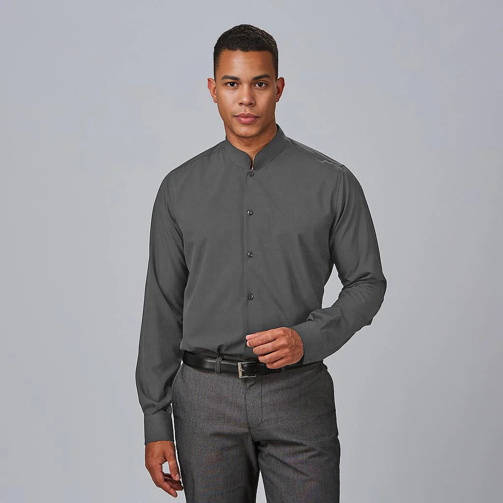 260019-109 - CAMISA HOMBRE SLIM FIT MATTEO GRIS