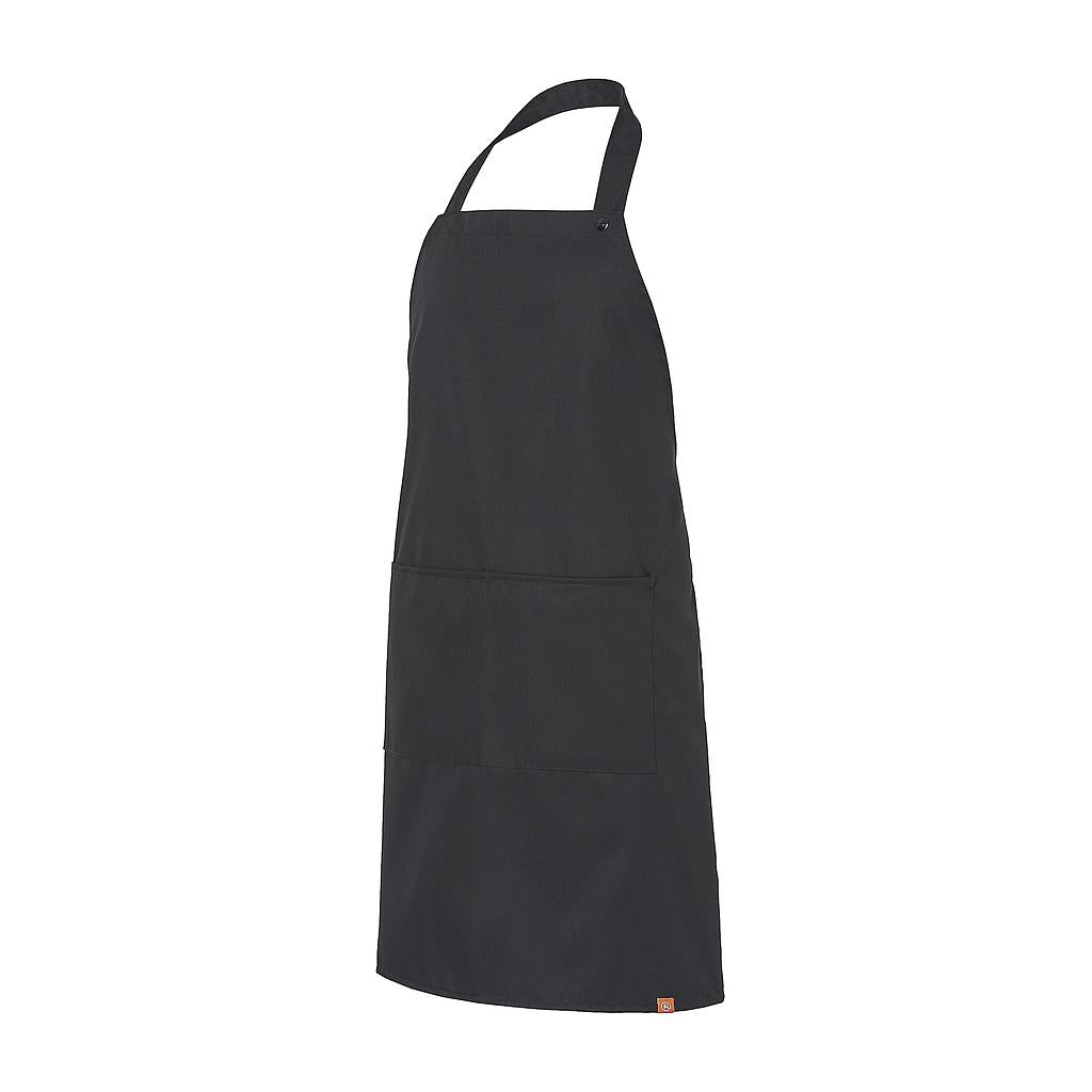283160-07 - DELANTAL PETO EIVISSA NEGRO