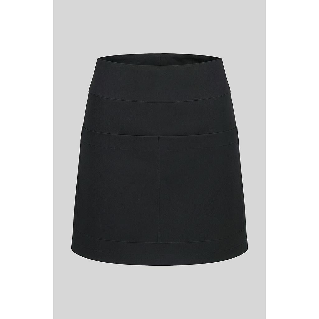 300221-07 - DELANTAL CORTO MISTRAL NEGRO