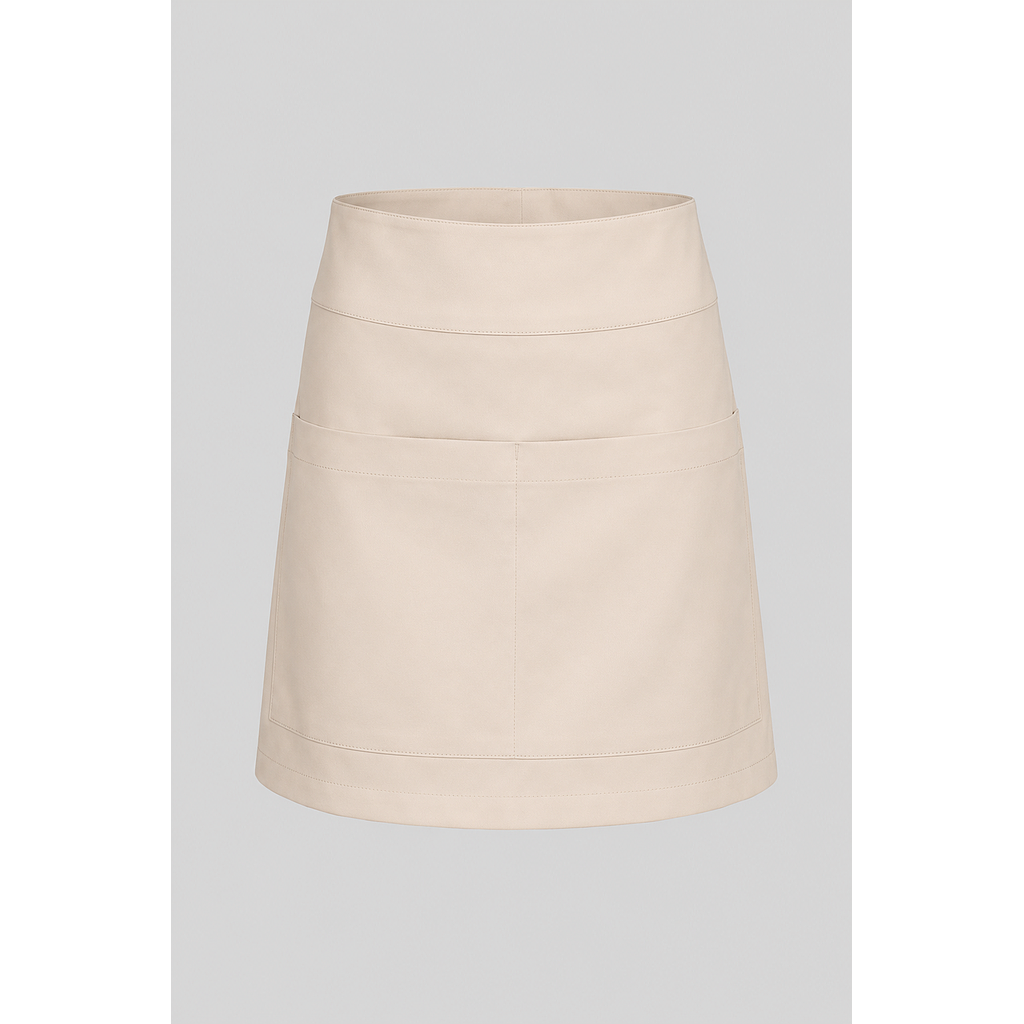 300221-15 - DELANTAL CORTO MISTRAL BEIGE