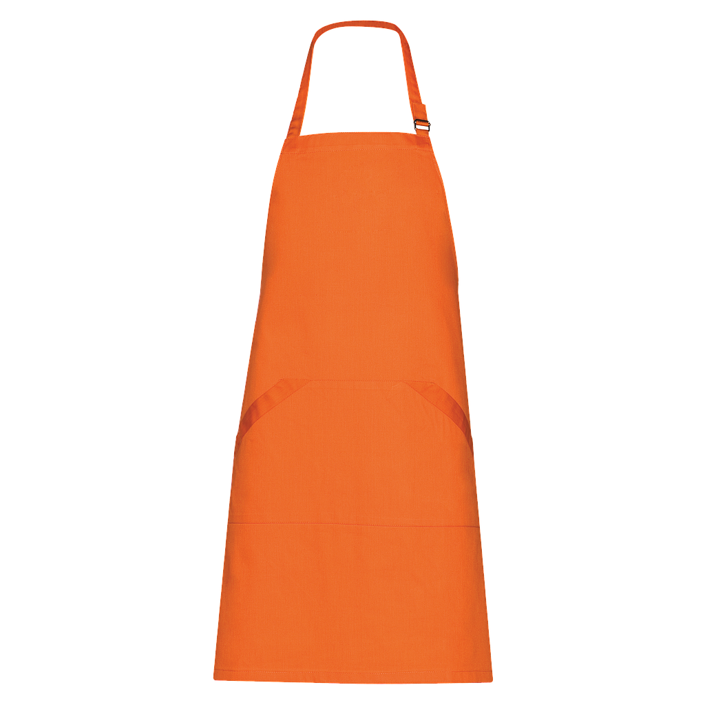 302160-24 - DELANTAL PETO GANDIA NARANJA