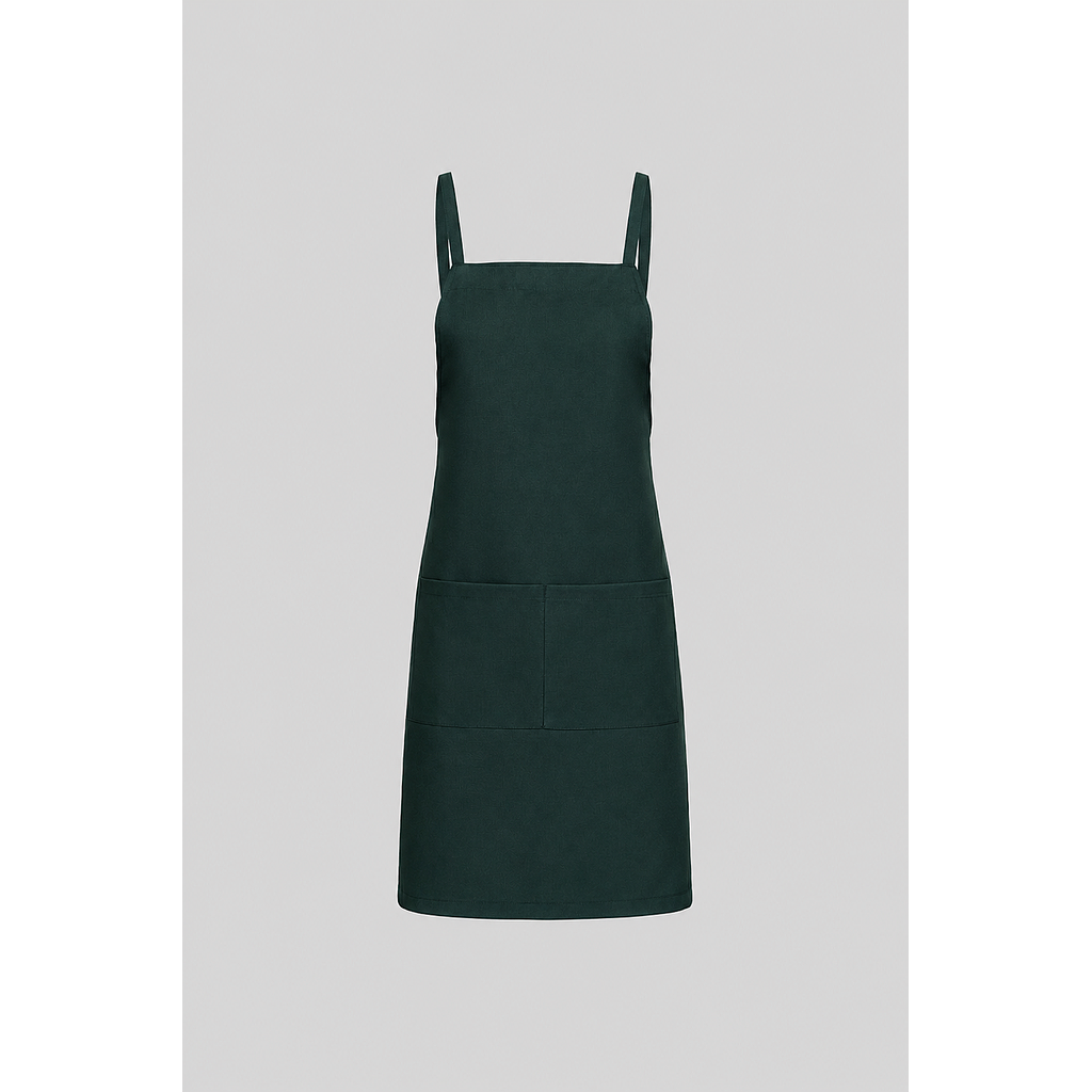307220-03 - DELANTAL PETO LUCENA GRIS MEDIO