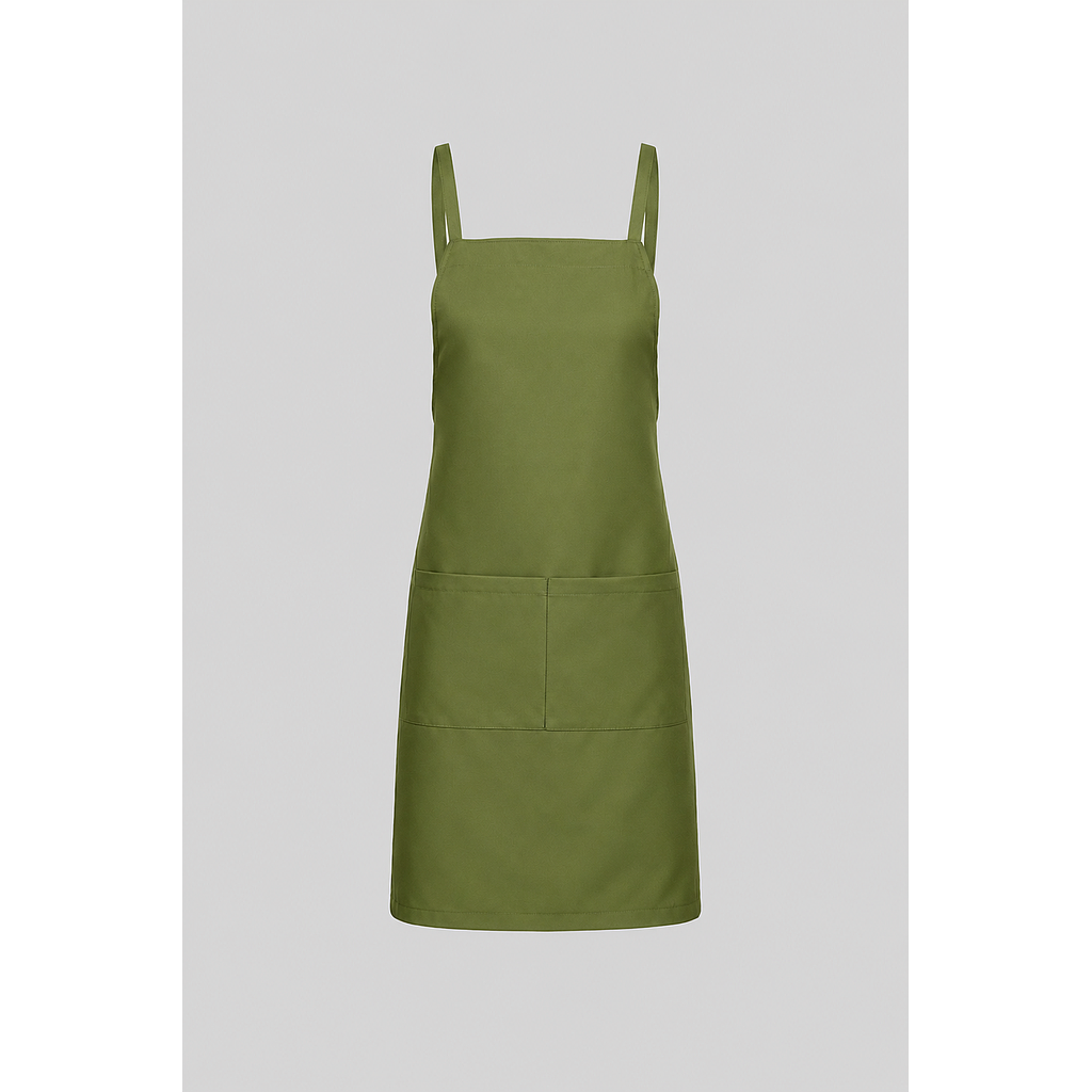 307220-994 - DELANTAL PETO LUCENA VERDE MILITAR
