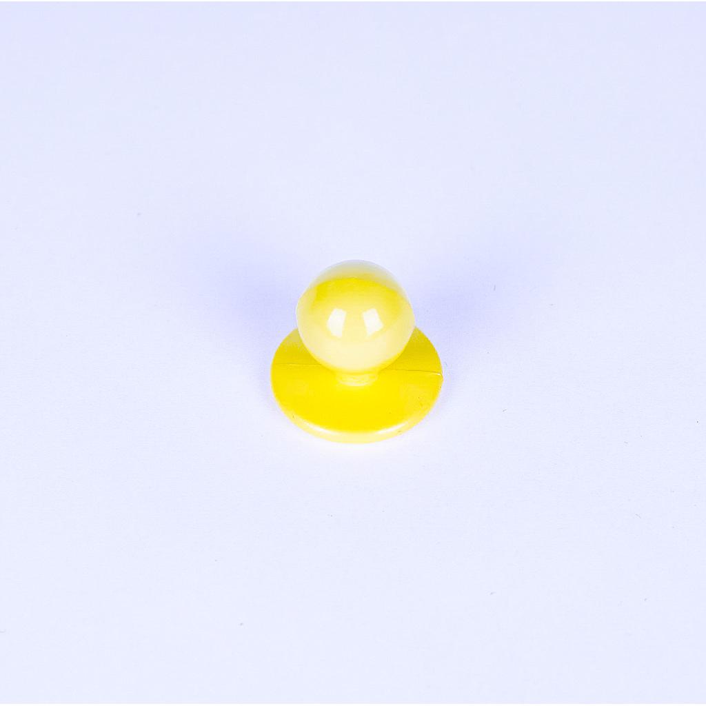 311100-111 - BOTON CHUPETE(PACK 10) AMARILLO