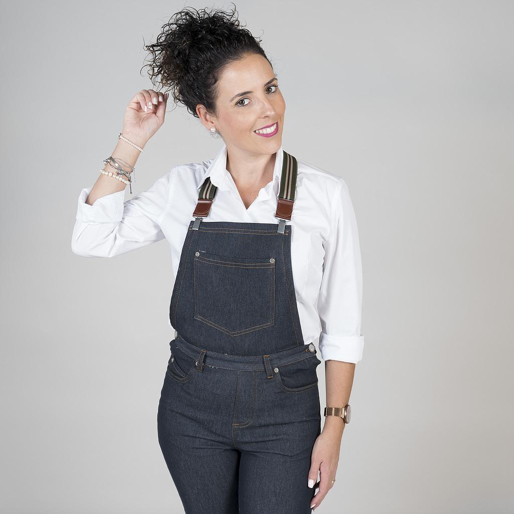 329500-118 - TIRANTE 30MM ELASTICO UNISEX PARA PETO (4 CLIPS) VERDE BOTELLA