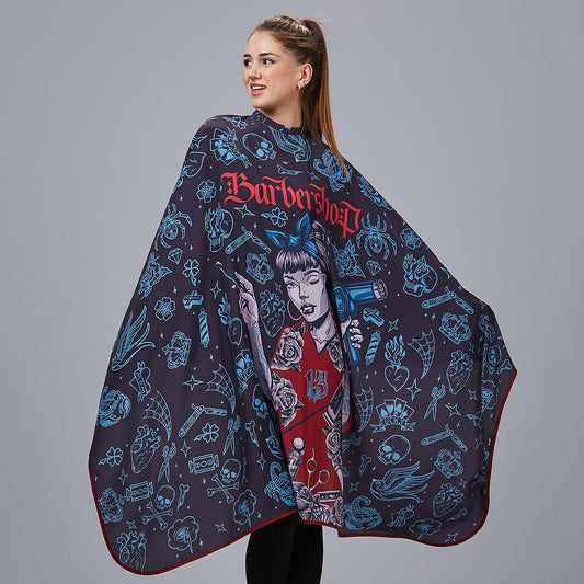 350001-2006 - CAPA DE PELUQUERIA ESTAMPADA MOM