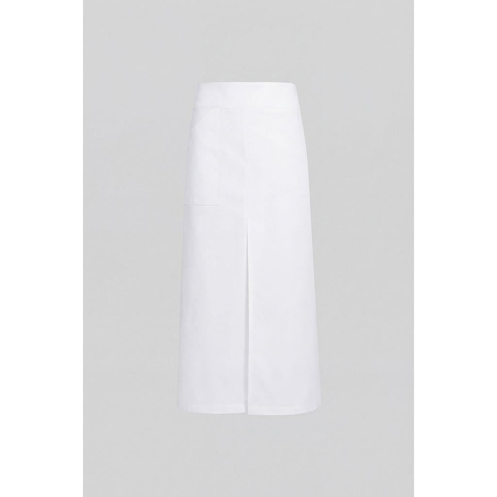 443160-13 - DELANTAL LARGO DUNA BLANCO