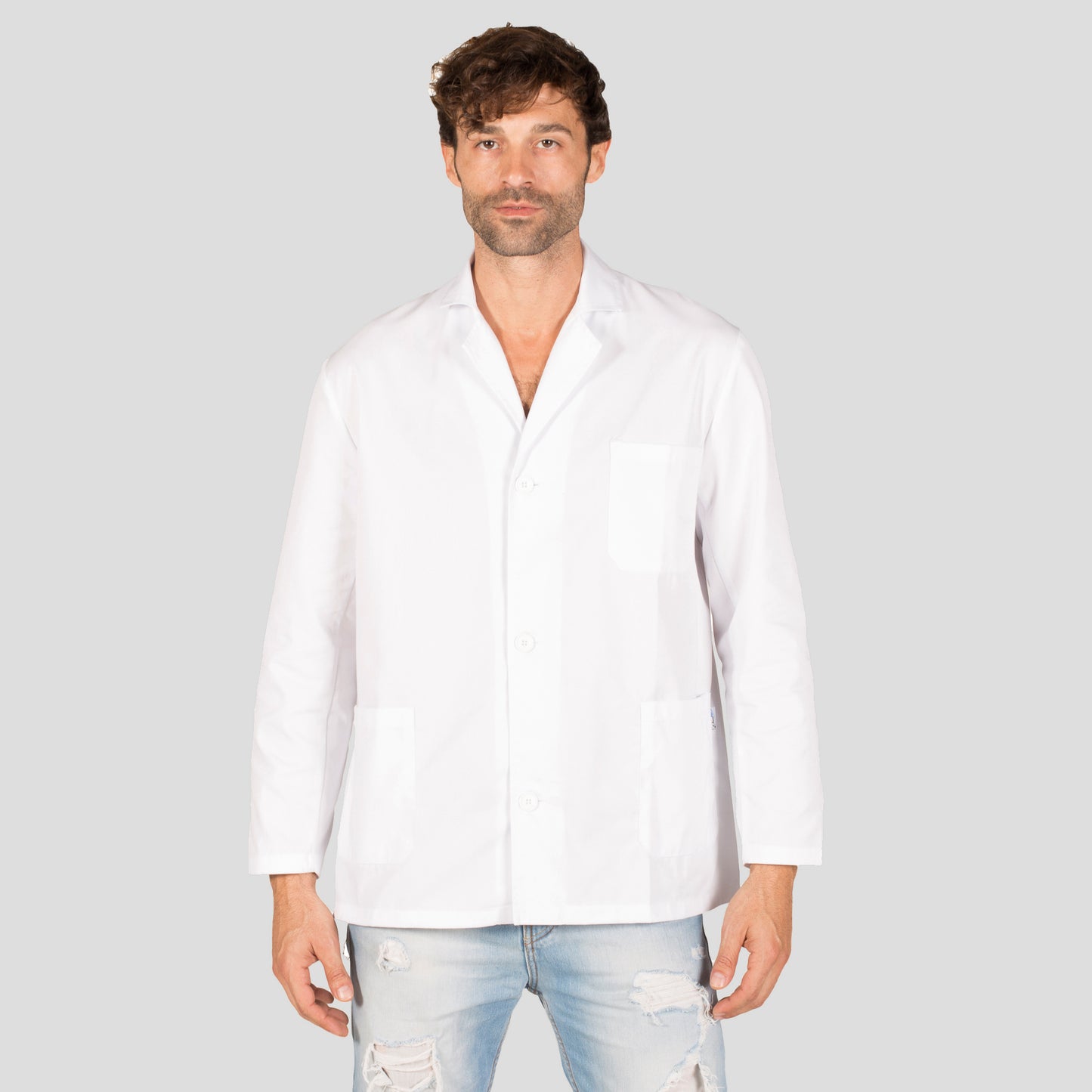 585000-101 - BATA HOMBRE SAHARIANA M/L SARGA BLANCO