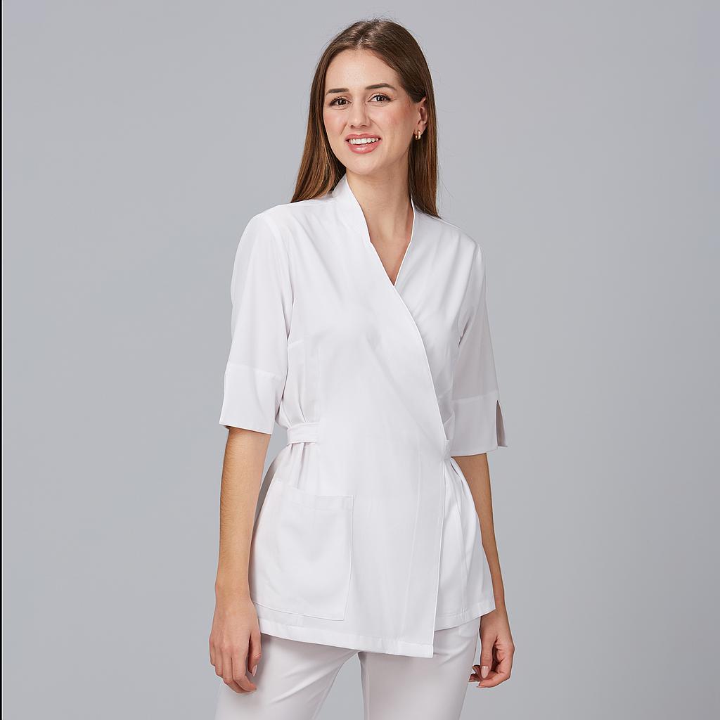 600042-101 - BLUSA KIMONO MUJER CARDOTA BLANCO