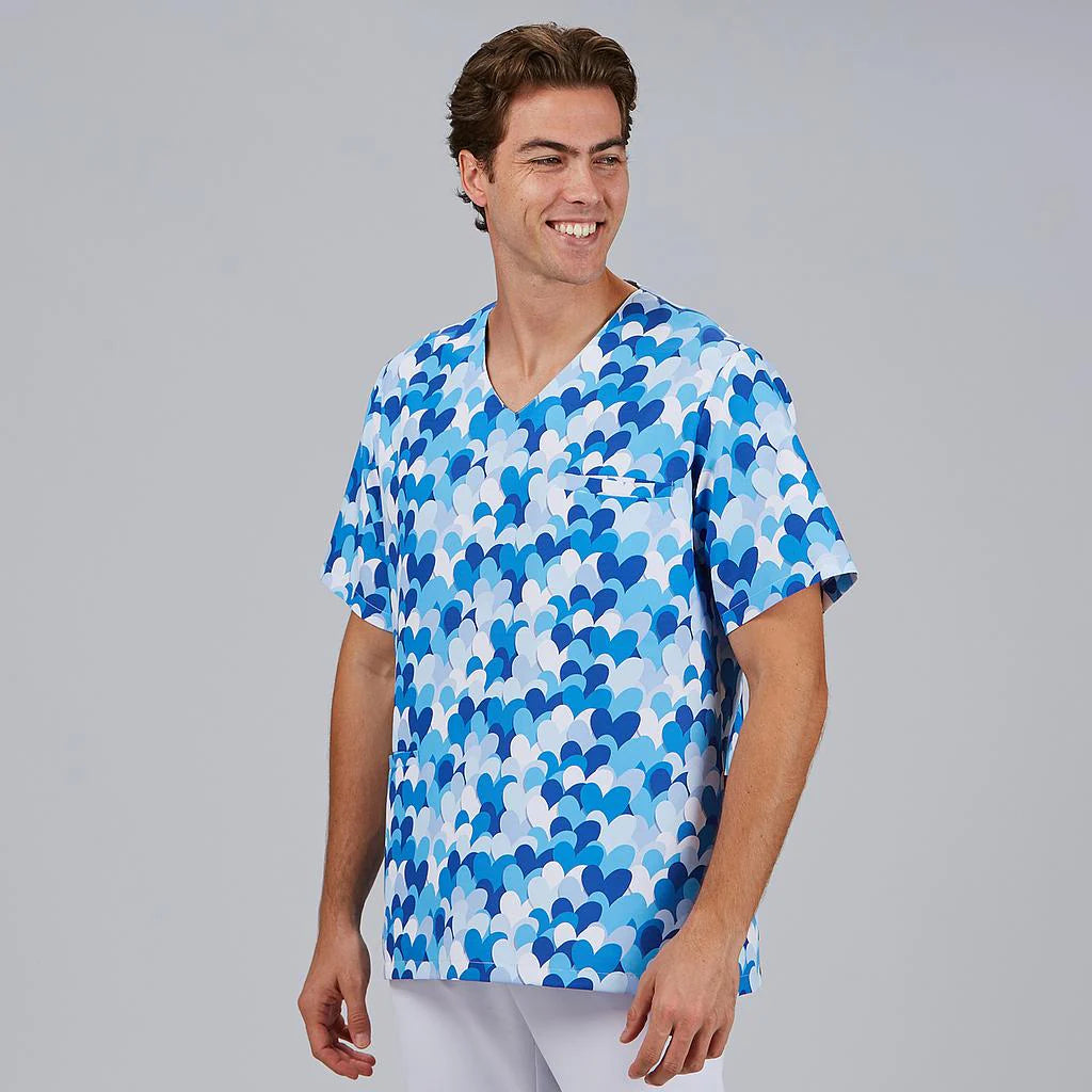 600051-5146 - BLUSA UNISEX CUORE AGATHA CUORE AZUL