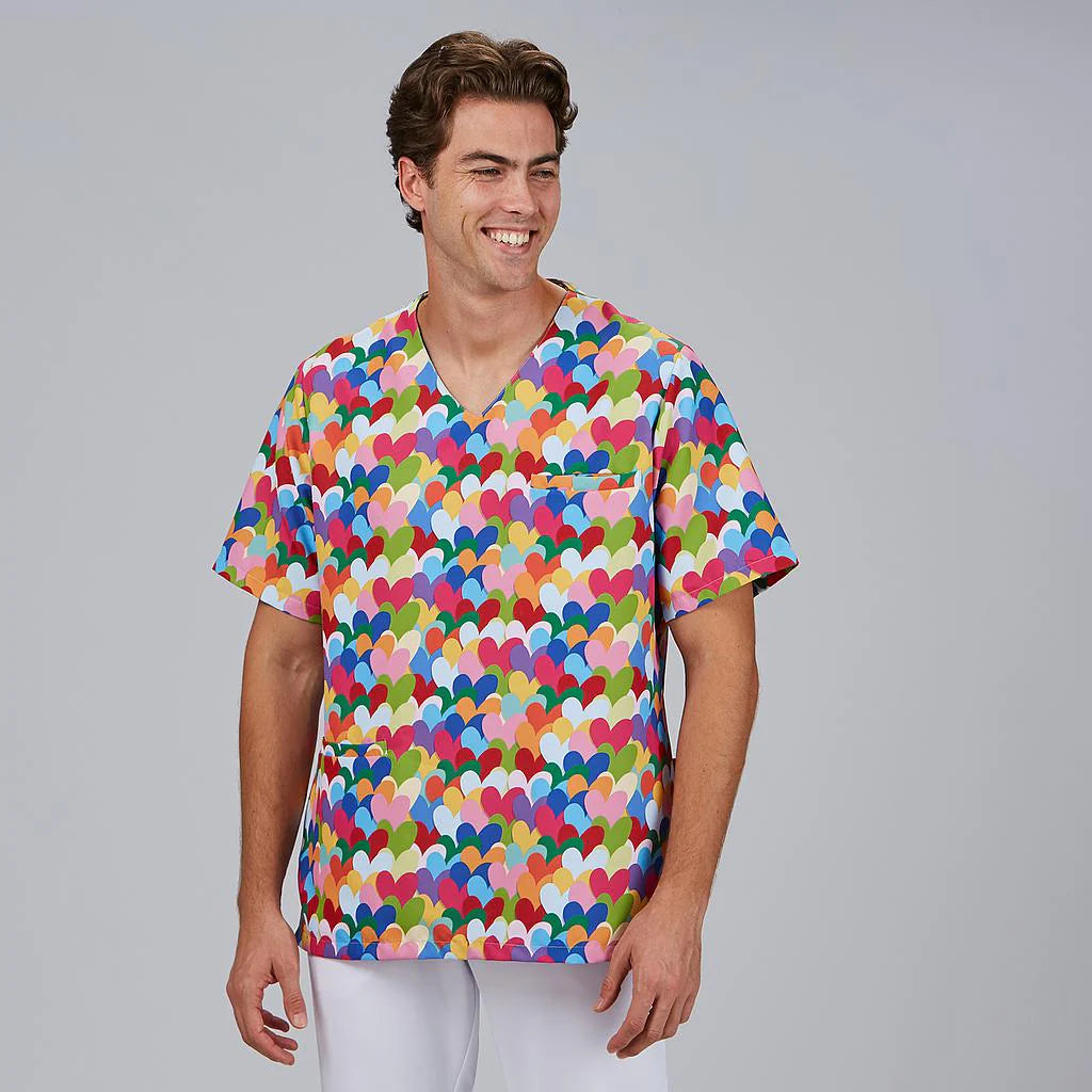 600051-5149 - BLUSA UNISEX CUORE AGATHA CUORE MULTICOLOR