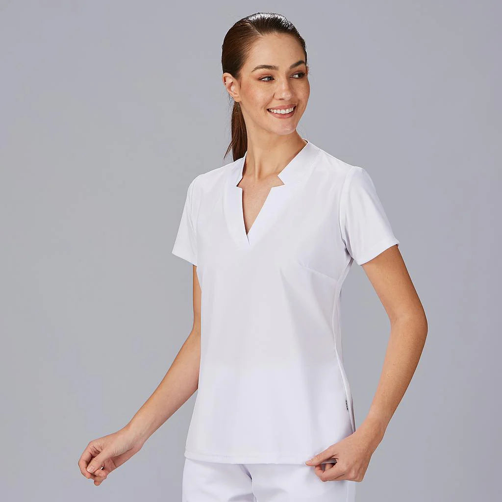 600064-101 - BLUSA MUJER MANGAS CANALE ROSELL BLANCO