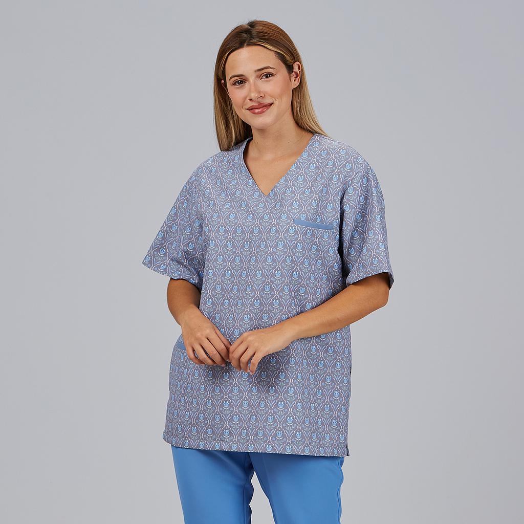 600071-2917 - BLUSA UNISEX MIKA TULIPANES