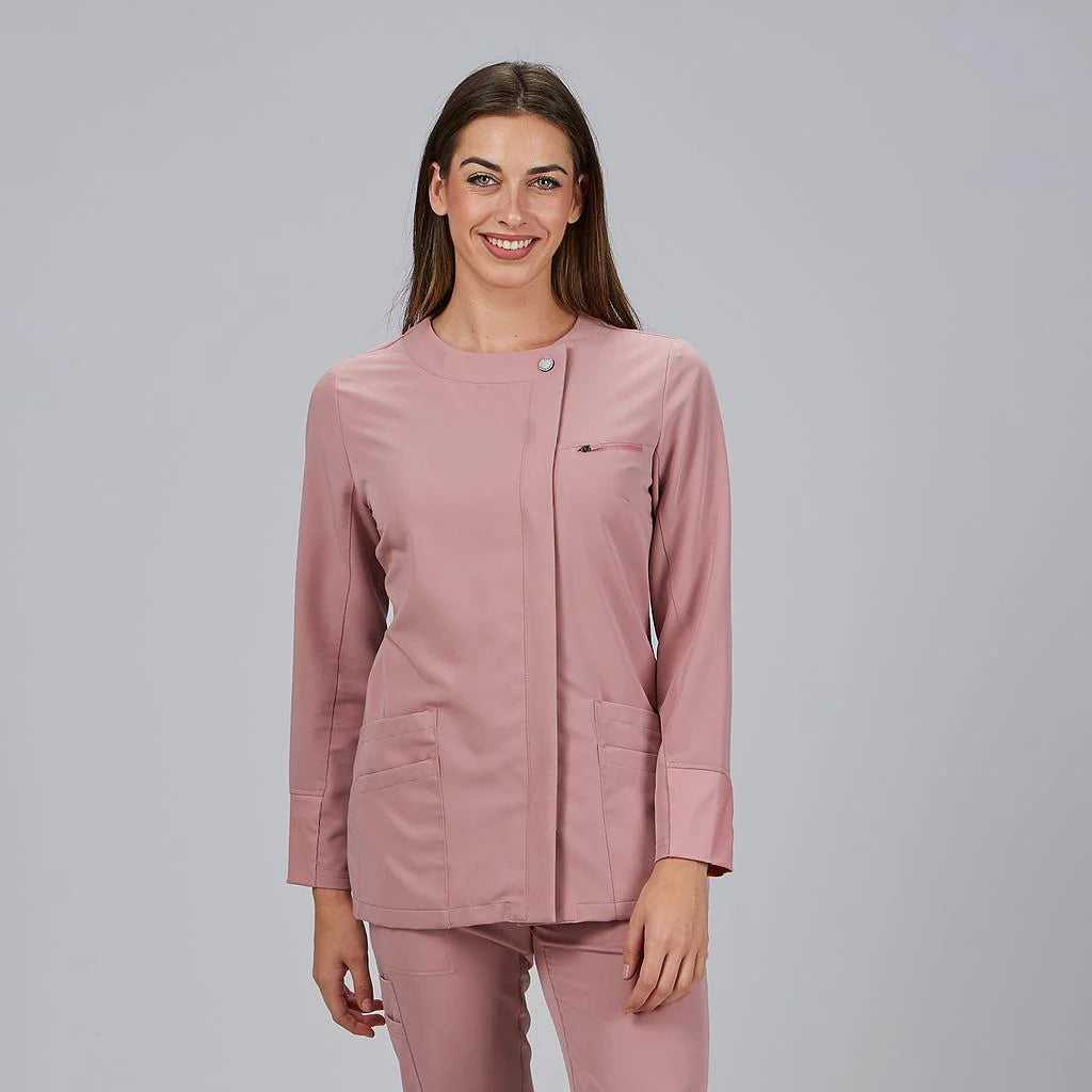 600081-157 - BLUSA MUJER ABIERTA M/L MARINA NUDE