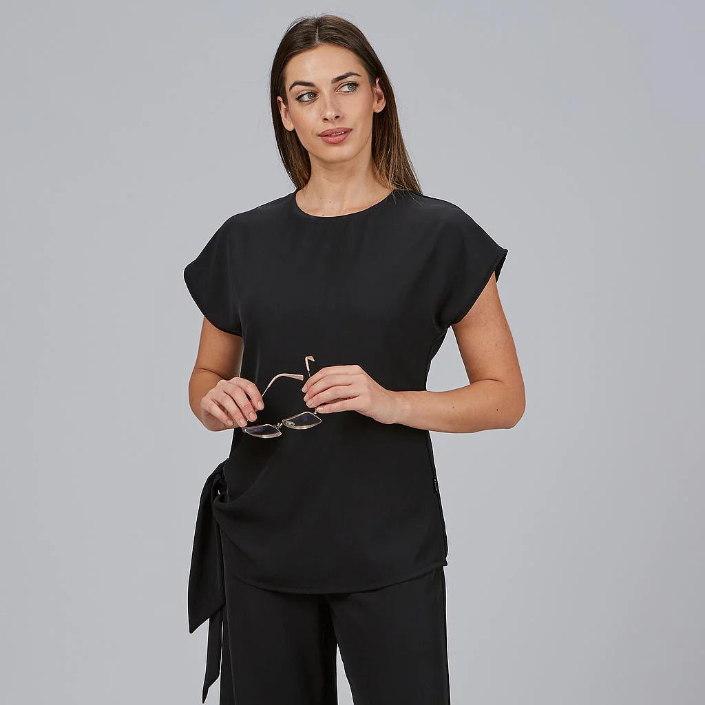 600123-001 - BLUSA MUJER DRAPEADO AROA