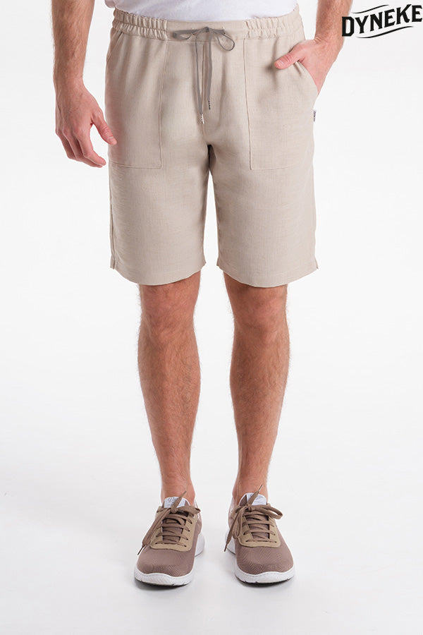 6005418 - Bermuda unisex beige con cordón