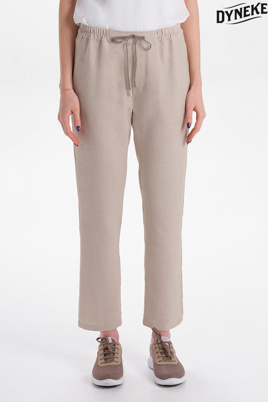 6006418 - Pantalón unisex beige con cordón