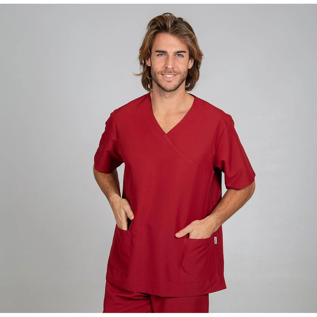 609600-112 - BLUSA UNISEX NEREA BURDEOS