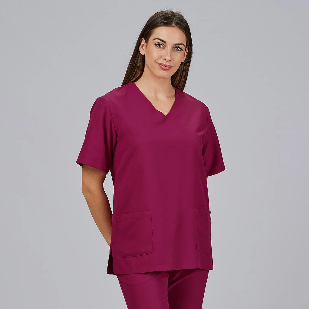 609600-138 - BLUSA UNISEX NEREA FRAMBUESA