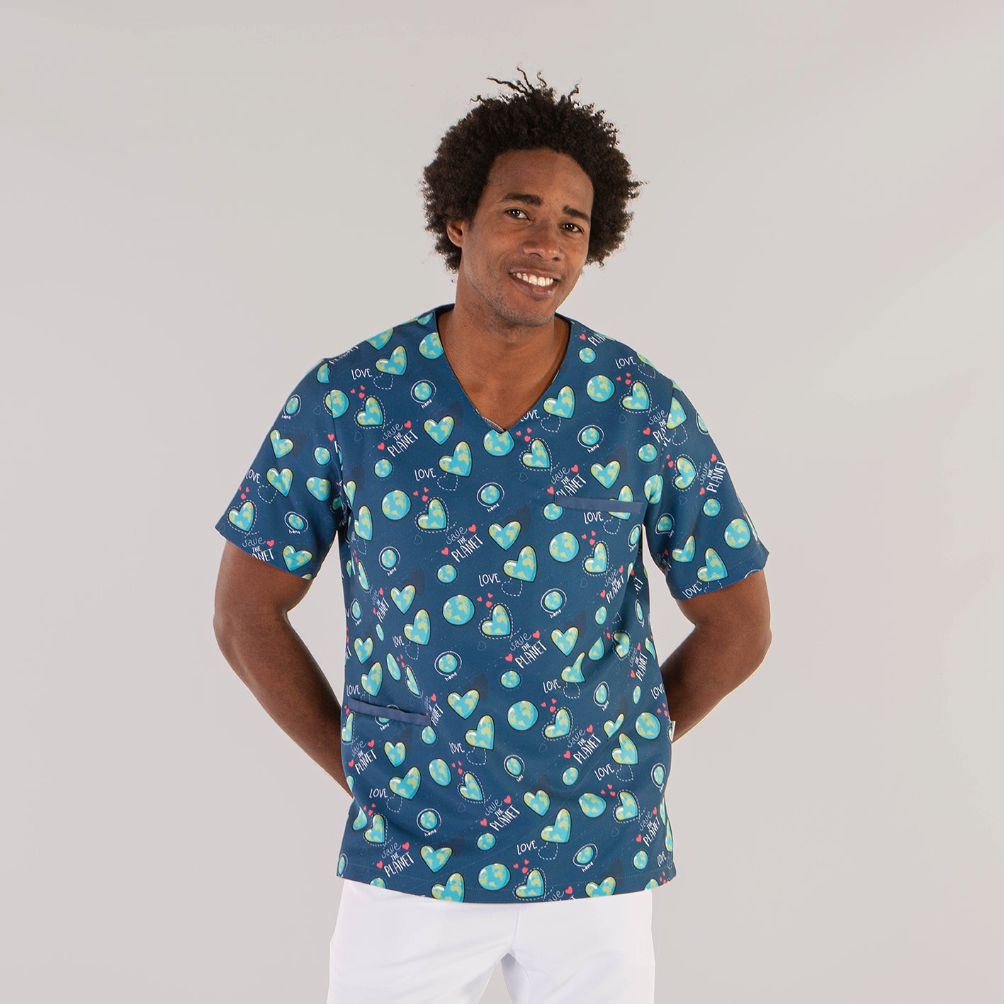 611800-2897 - BLUSA UNISEX EIDER TEJIDO RECICLADO SAVE