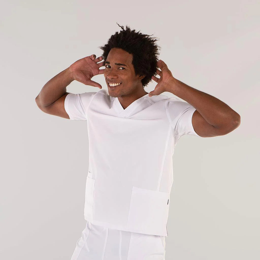617500-101 - BLUSA HOMBRE TADEO BLANCO