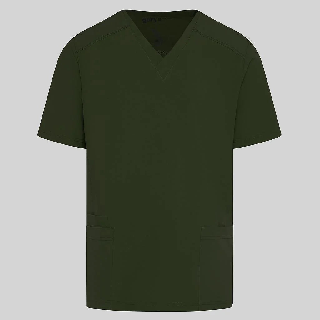 617500-149 - BLUSA HOMBRE TADEO VERDE CAQUI