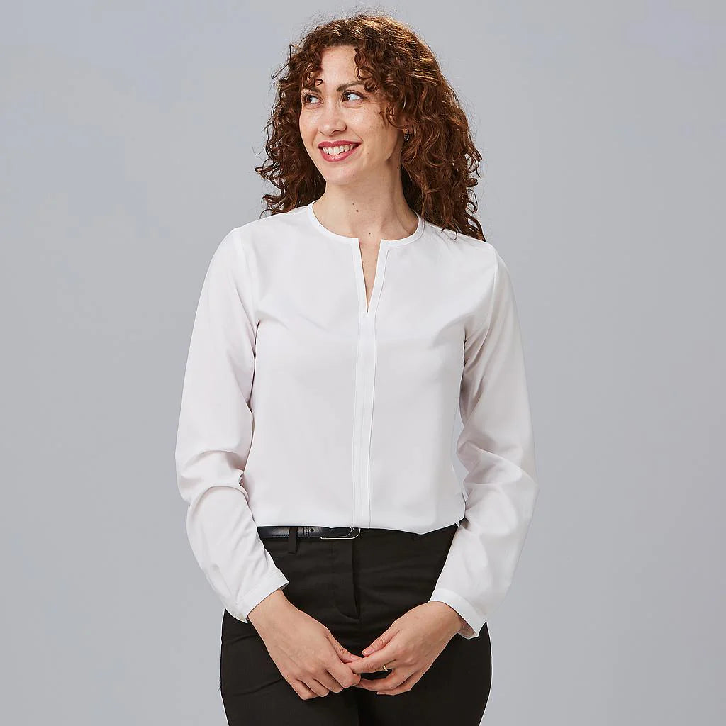 651400-1010 - BLUSA MUJER ELASTICA BLANCO ÓPTICO