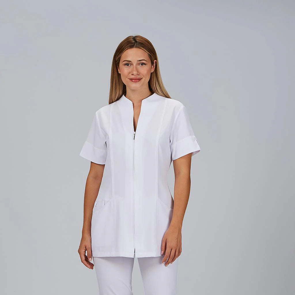 662200-101 - BLUSA ABIERTA MUJER YANIRA BLANCO