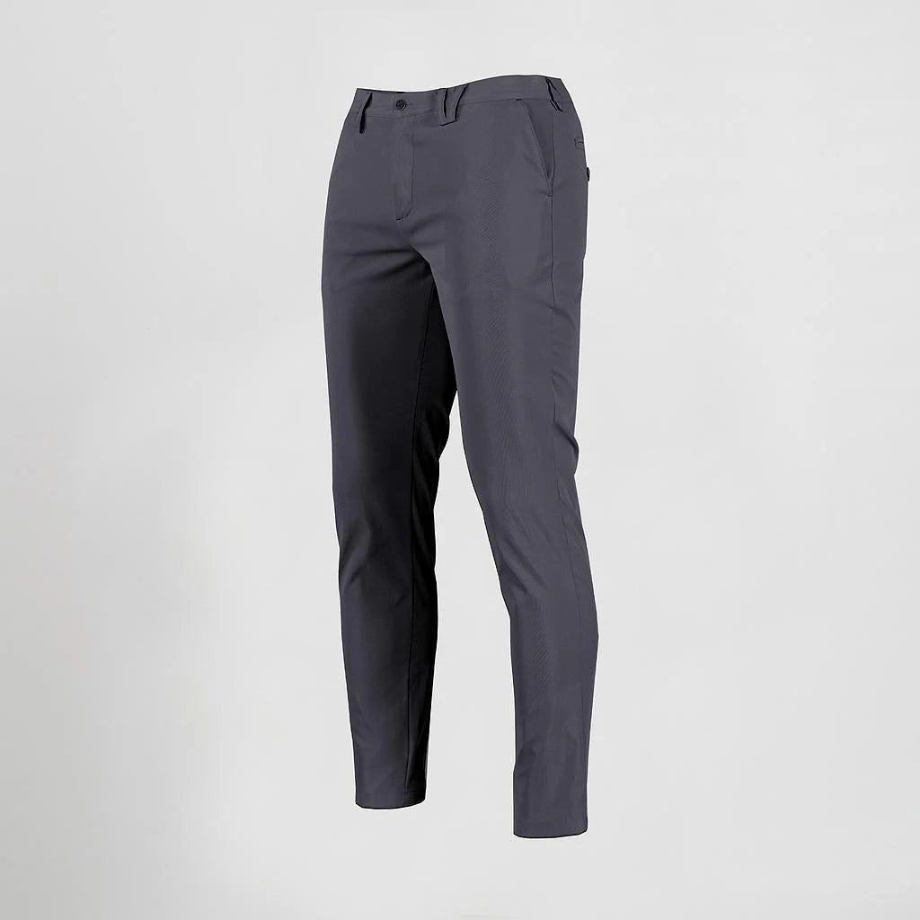 700027-139- PANTALON HOMBRE CHINO T400 GRIS MARENGO