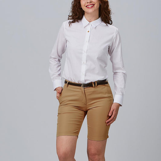 700056-151 - BERMUDA MUJER CHINO T400 CAMEL