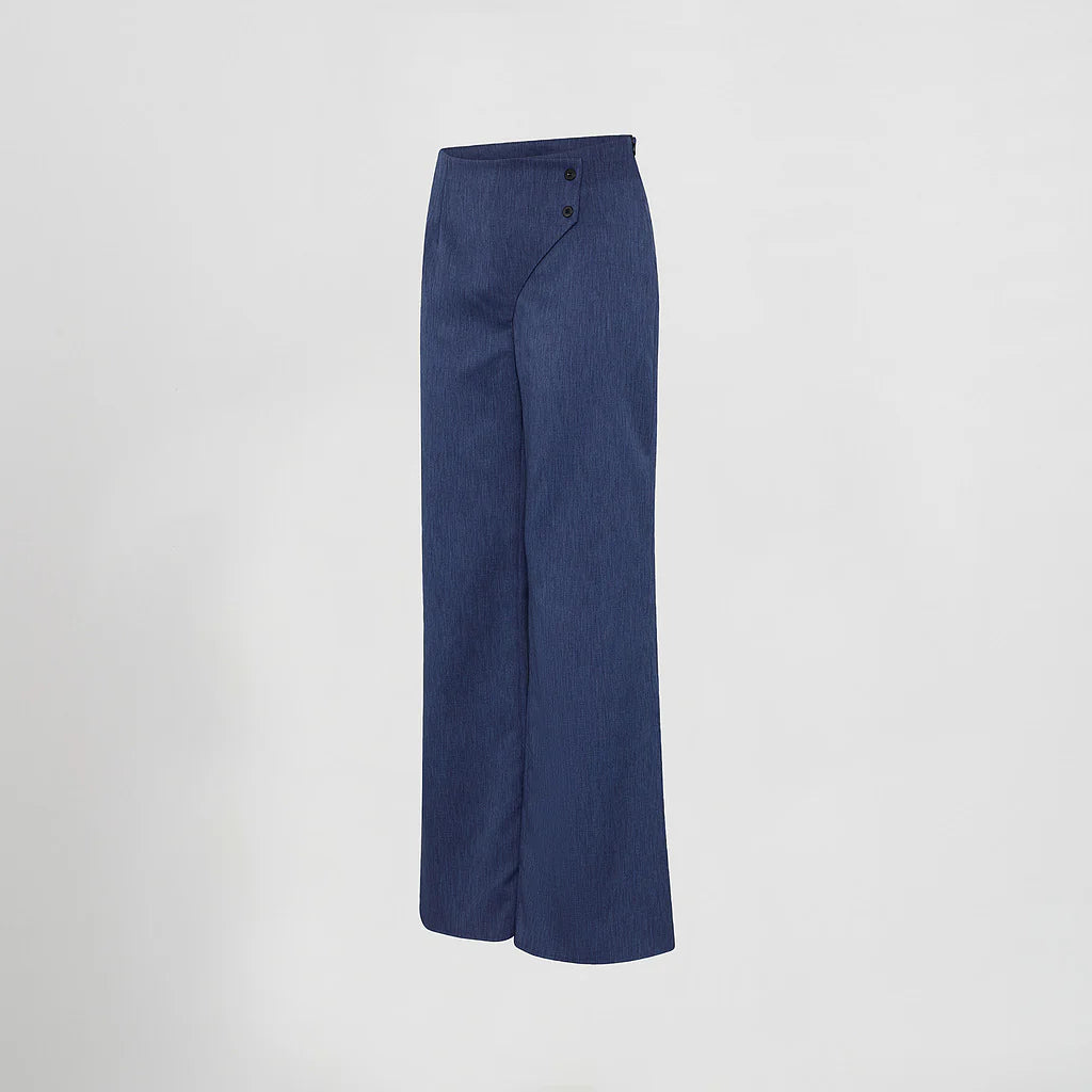700063-104 - PANTALON MUJER CRUZADO MARINO