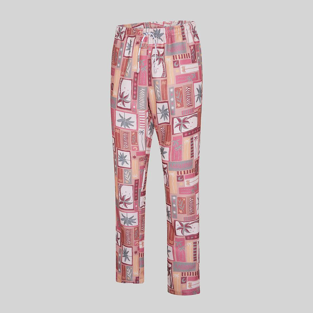 700066-5166 - PANTALON UNISEX ALGODON ESTAMPADO CUBA