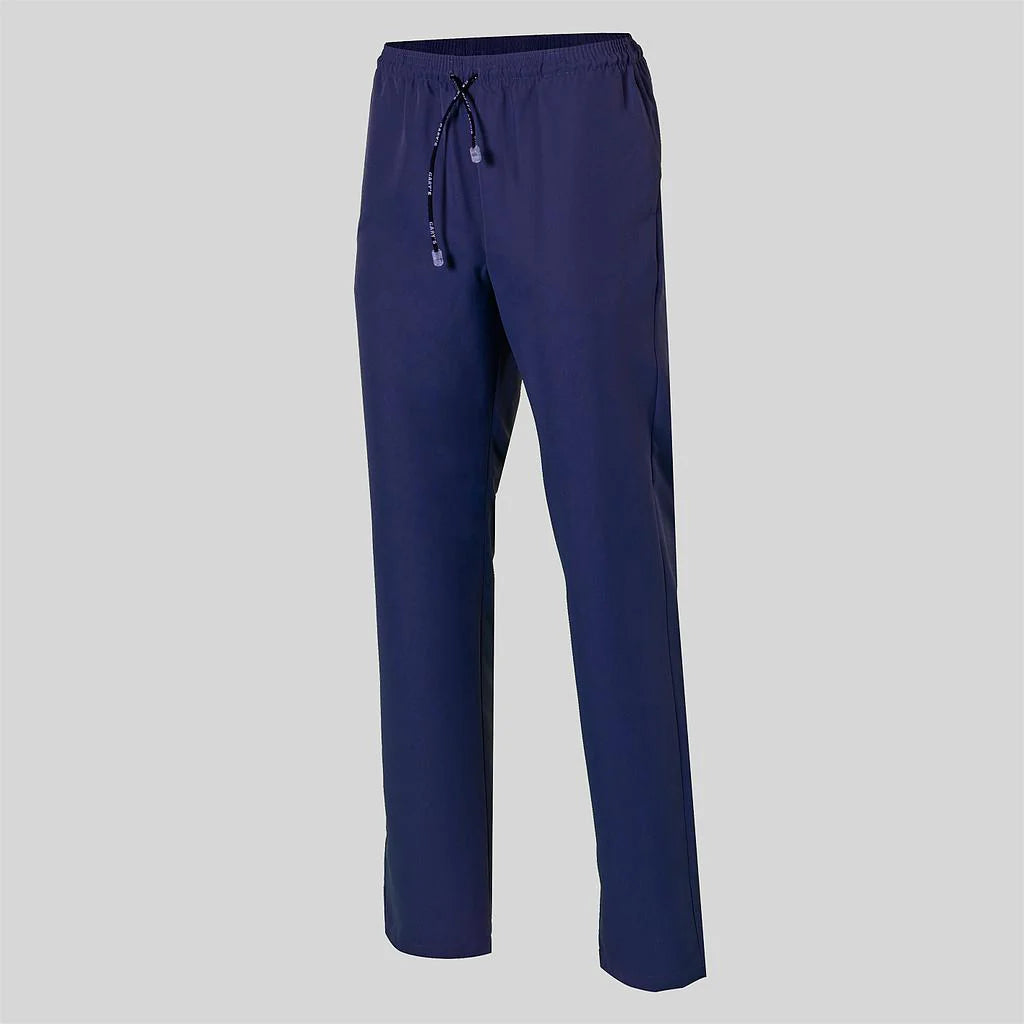 700600-104 - PANTALON UNISEX GOMA+CORDON EXTERIOR MICROFIBRA MARINO