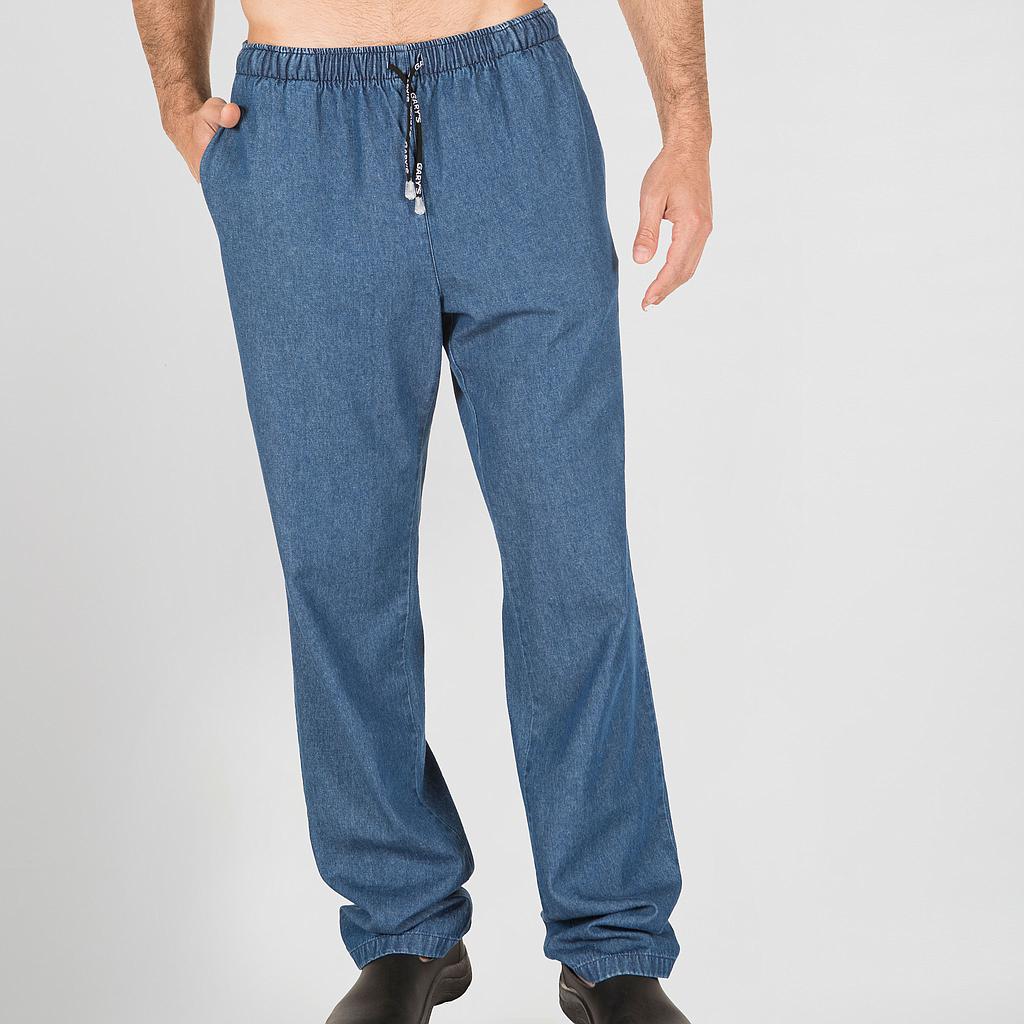 701500-805 - PANTALON GOMA+CORDON TEJANO LAVADO