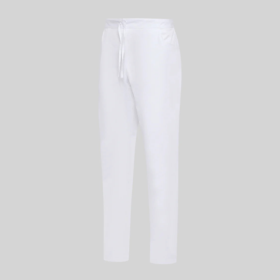 703100-101 - PANTALON UNISEX MULTIBOLSILLOS SARGA ELASTICA BLANCO