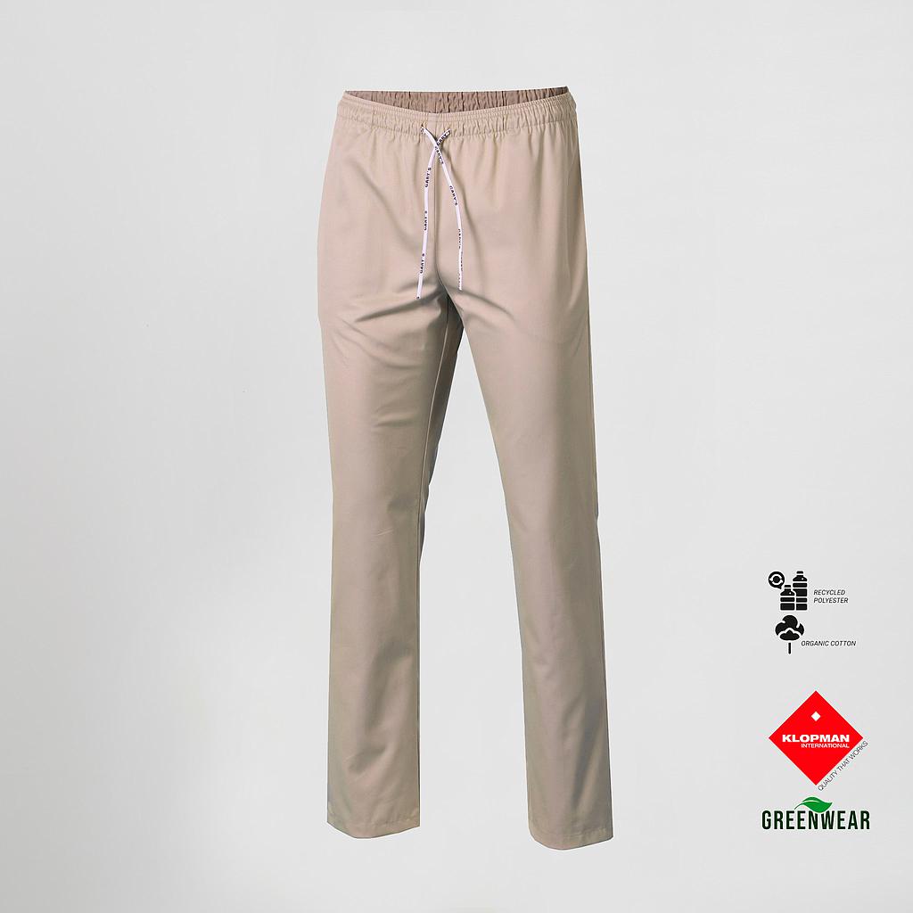 703400-142 - PANTALON UNISEX CON GOMA Y CORDON TEJIDO ORGANICO Y RECICLADO KLOPMAN ARENA