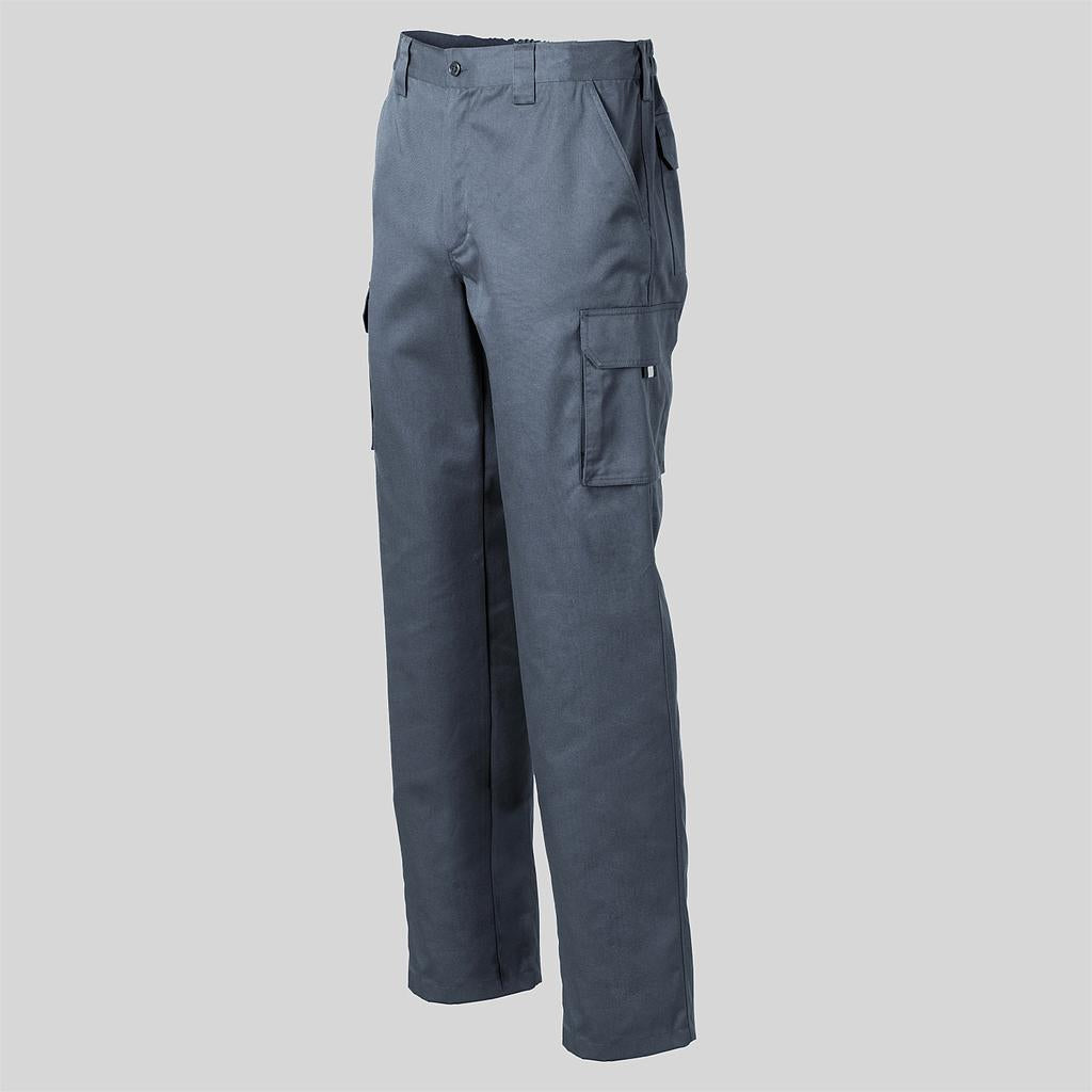 750100-109 - PANTALON UNISEX MULTIBOLSILLOS ELASTICO GAMO GRIS