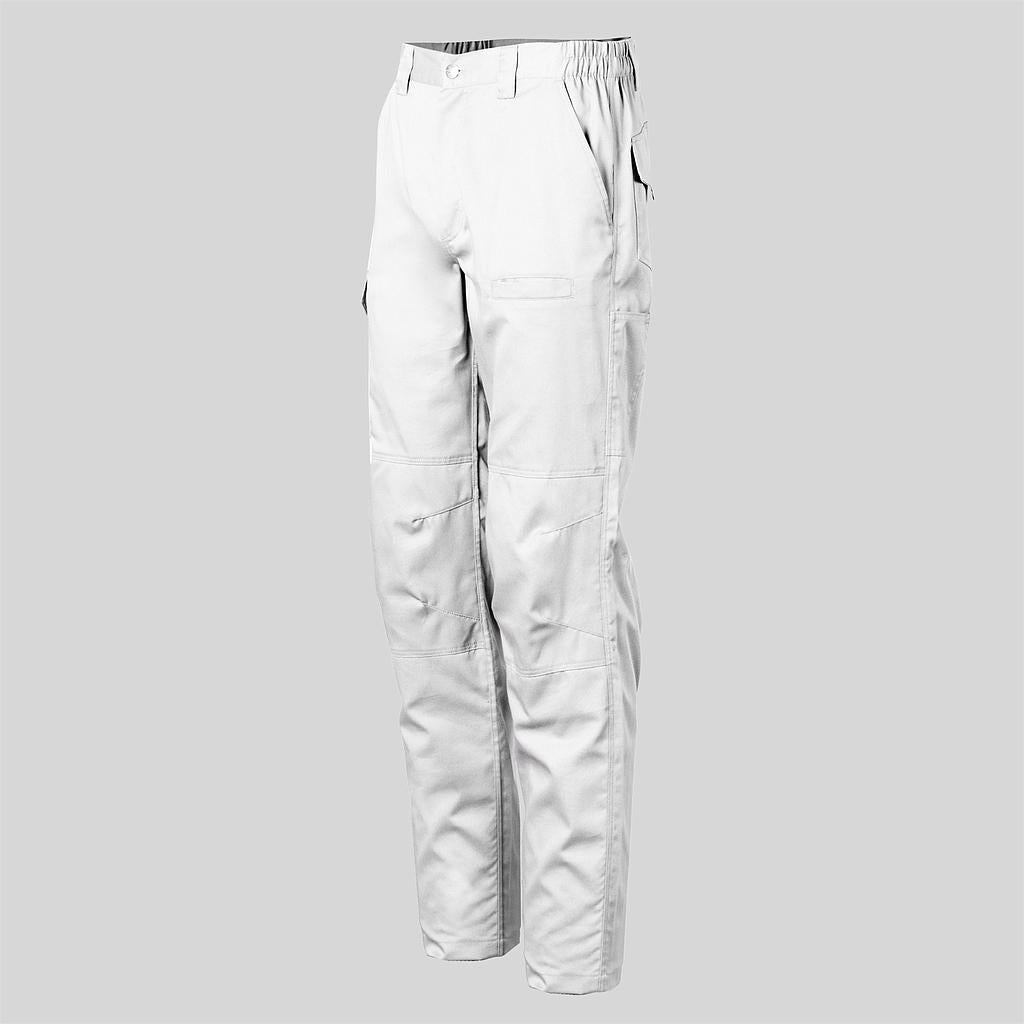 750200-101 - PANTALON UNISEX MULTIBOLSILLOS ELASTICO ARCE BLANCO