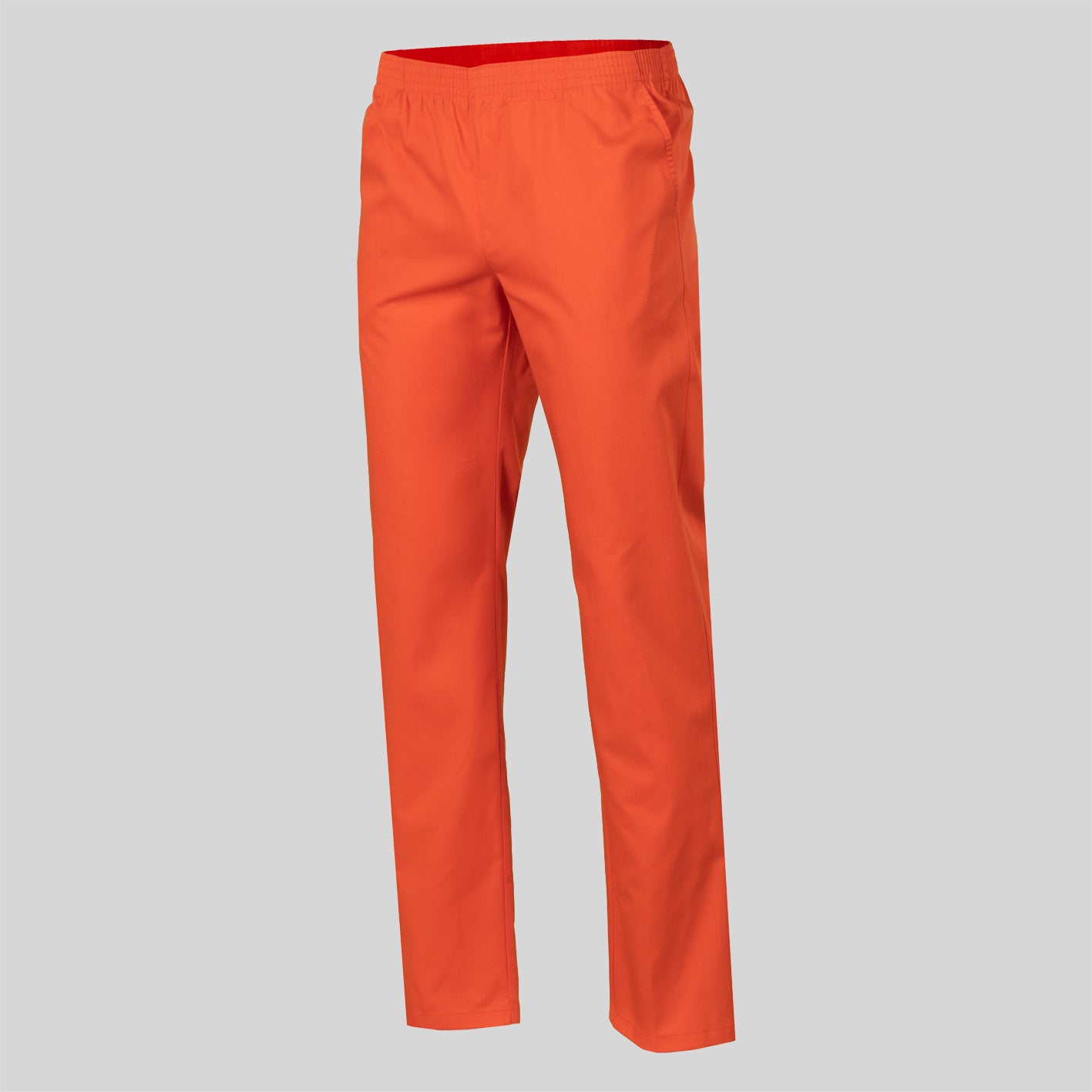 7733G0-116 - PANTALON SANITARIO SARGA NUEVOS COLORES BOL. GOMA ENTERA NARANJA