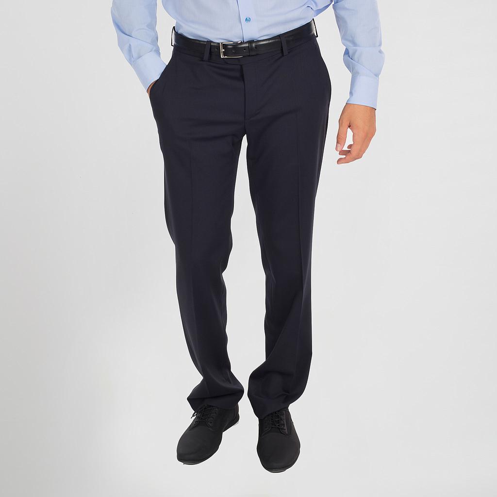 791300-104 - PANTALON HOMBRE SIN PINZAS CONFORT MARINO