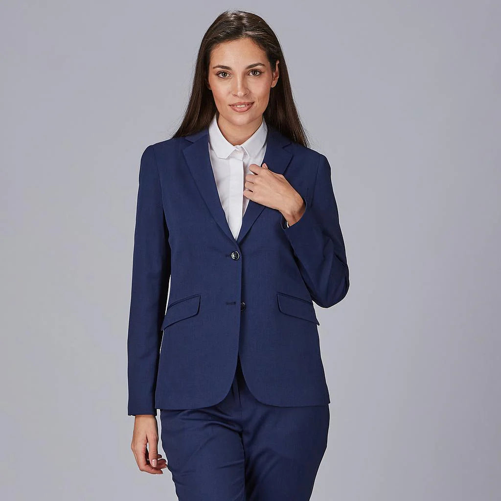 800044-104 - AMERICANA MUJER SIN FORRAR T400 MARINO