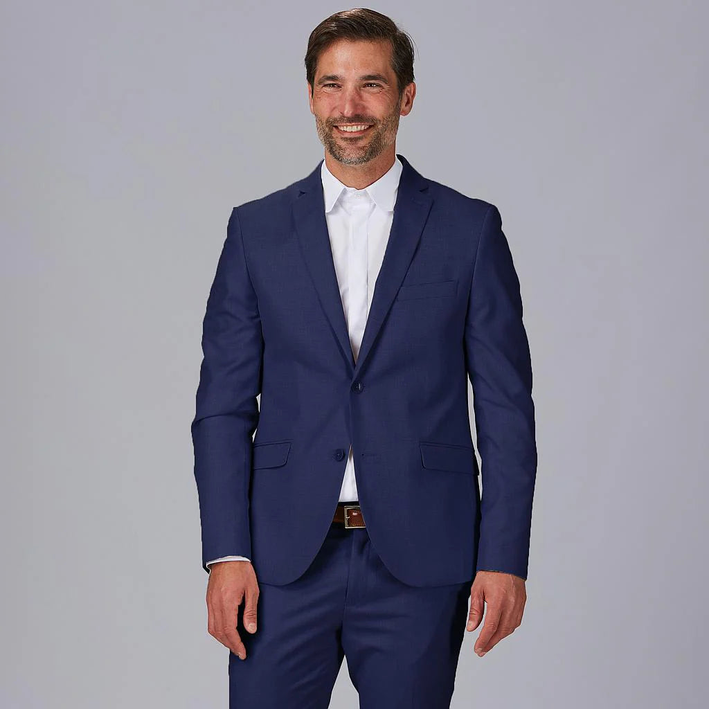 800045-104 - AMERICANA HOMBRE SIN FORRAR T400 MARINO