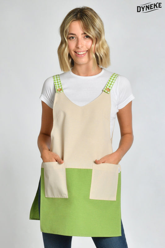 8076385 - Estola de comercio loneta verde