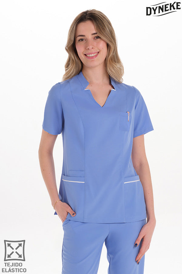 8090407 - Casaca elástica chica azul